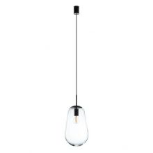 Pear_m oprawa wisząca E27 25W czarna
